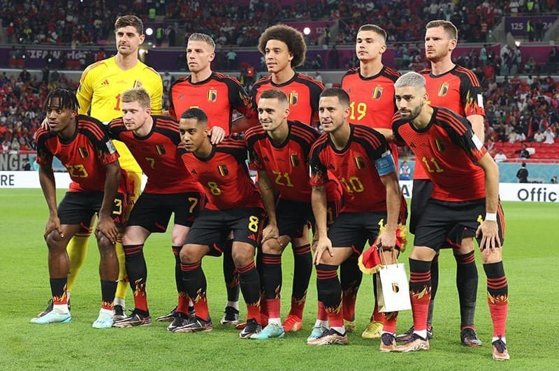 Image illustrating: Belgium national football team (editorial)