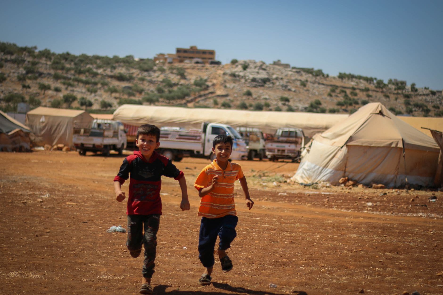Image illustrating: Bureij refugee camp (editorial)