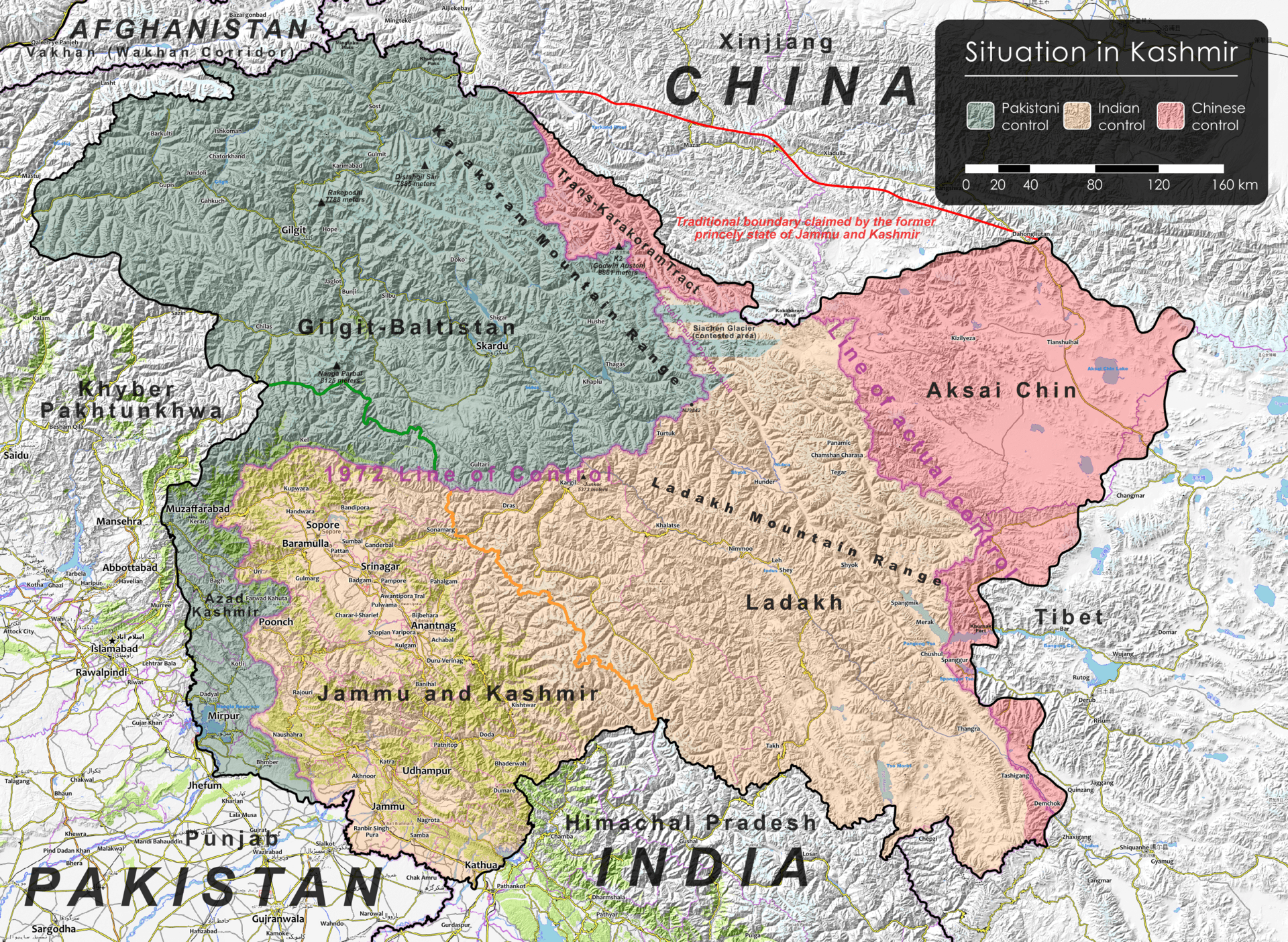 Image illustrating: Siachen Glacier (editorial)