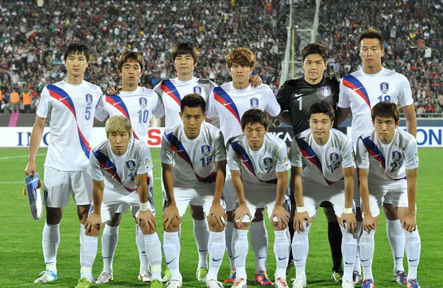 Image illustrating: South Korea national football team (editorial)