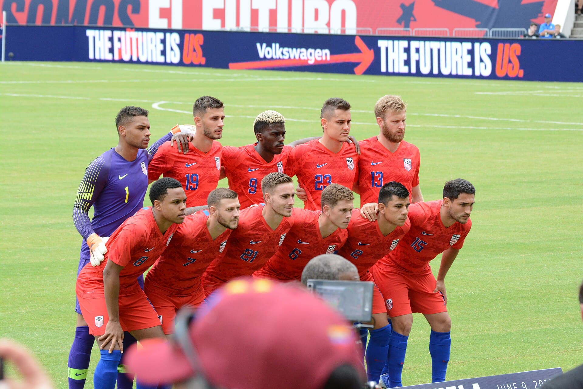 Image illustrating: United States men's national soccer team (editorial)