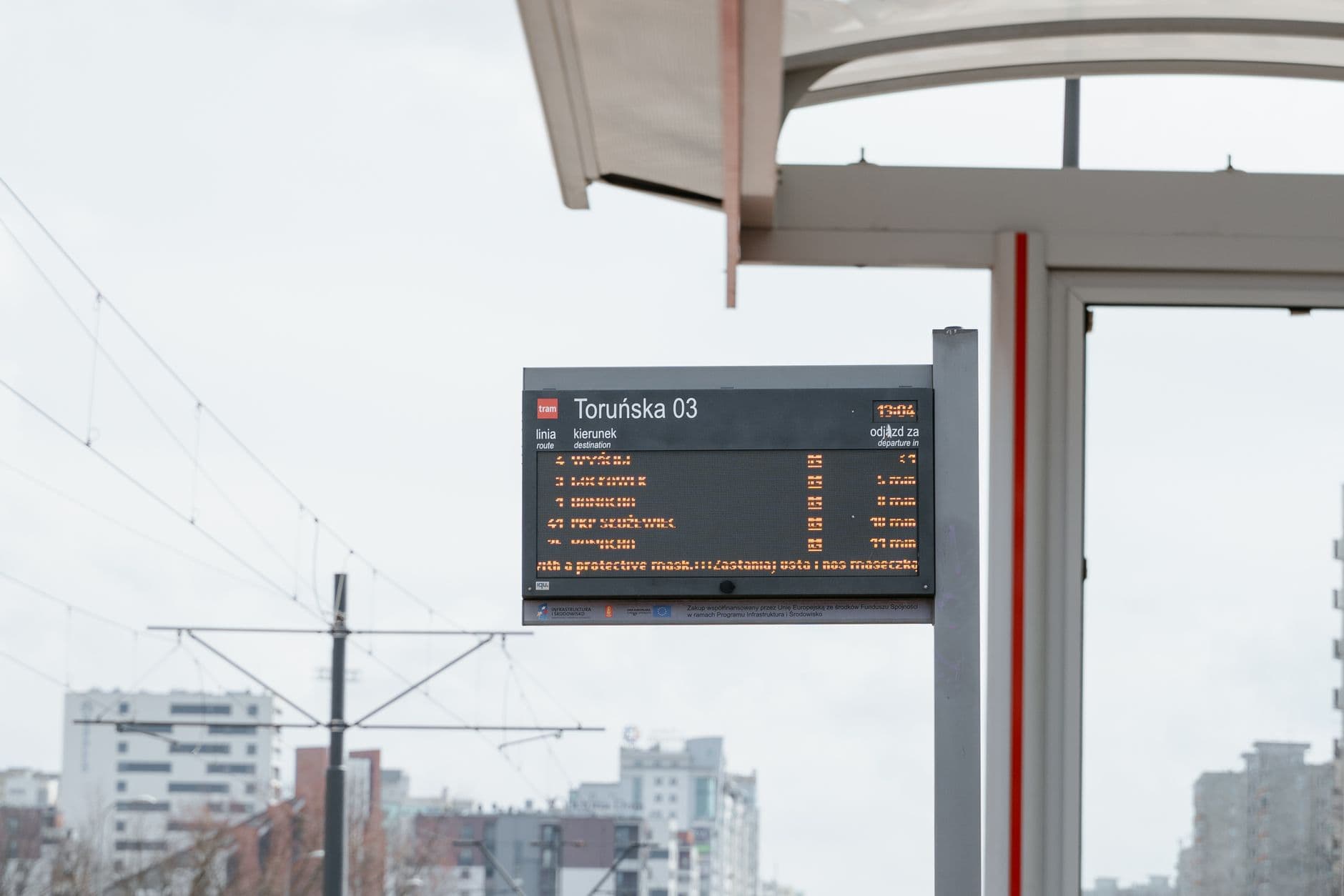 Image illustrating: STIB tram in Brussels near Avenue Louise or a tram stop with passenger informati (editorial)