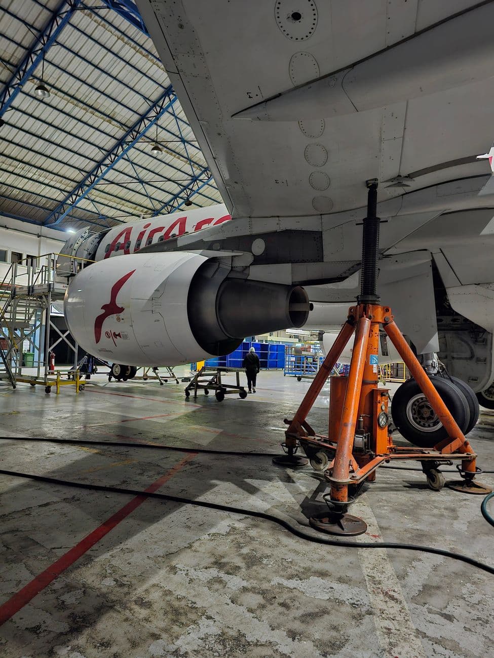 Image illustrating: A training aircraft used by students in an aeronautics learning space in Charler (editorial)