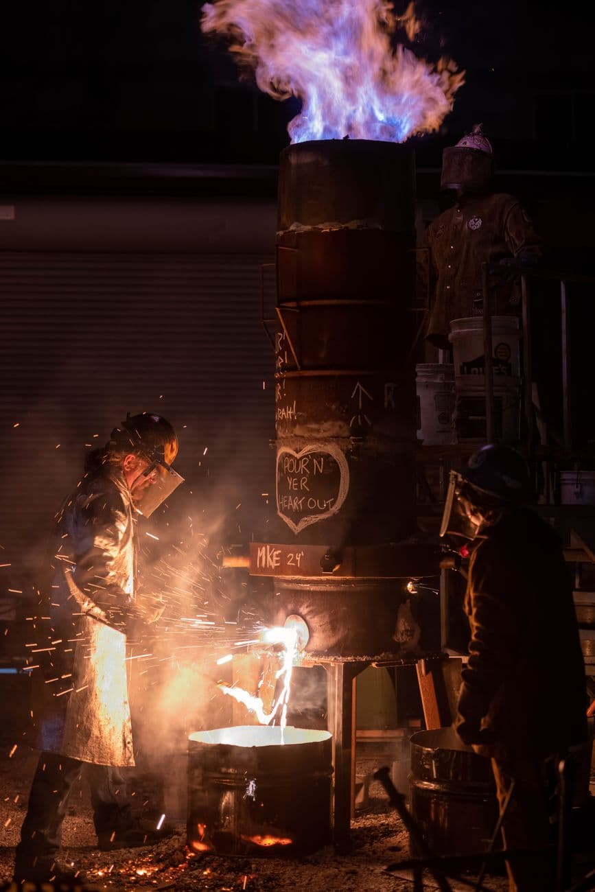 Image illustrating: FGTB metalworkers at a Walloon industrial protest (editorial)