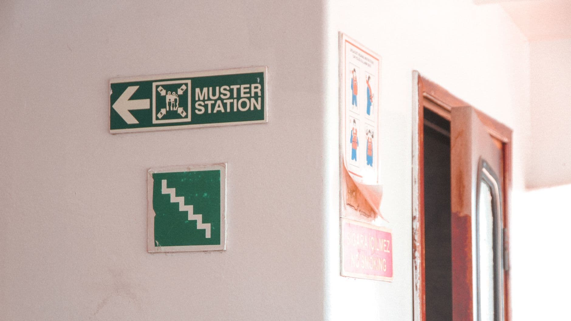 Image illustrating: A Flemish youth-movement clubhouse with children’s backpacks near an entrance an (editorial)